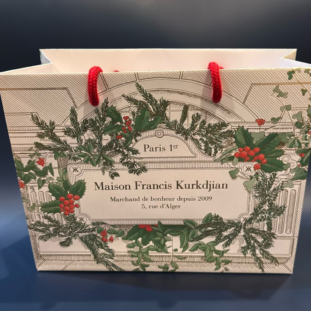 Maison Francis Kurkdjian Empty Paper Bag